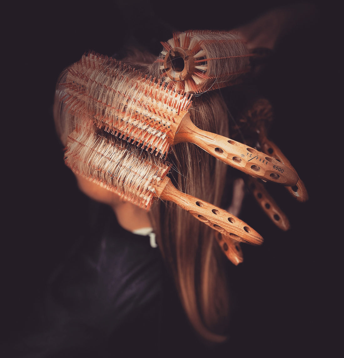 Y.S.PARK Super G Borste – För volym, lockar och glans