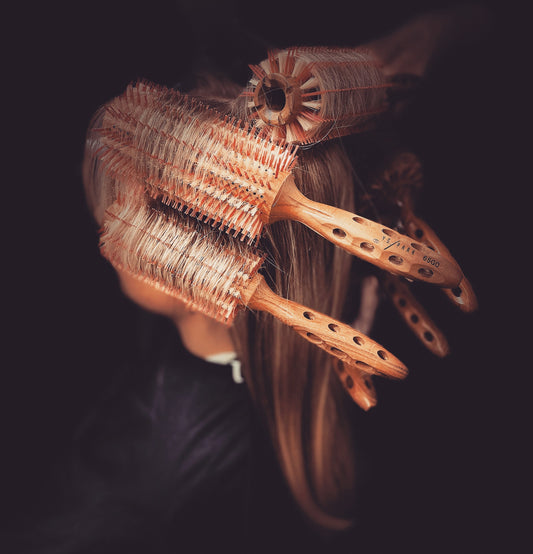 Y.S.PARK Super G Borste – För volym, lockar och glans