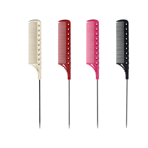 Y.S.PARK - Nr. 108                                                                                                                                Pinnkam med en tandrad som har samma bredd som längden på en standard permanentspole. Standardavstånd mellan tänderna gör den perfekt för normallångt hår. Tjockare rygg och bas för tänderna gör det enklare att kontrollera mycket hår.