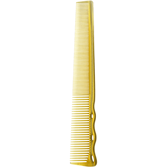 Y.S.PARK - Nr. 232                                                                                                                        Barberarkam som är superflexibel och gör det möjligt att klippa i alla vinklar genom att trycka kammen mot huvudet, även mer svåråtkomliga områden som bakom öronen och nacklinjen blir en enkel match. Kammens tandlängd minskar längs med kammen. Kammens tunnaste del är endast 1,2 mm tjock, vilket gör att man kan få mycket nära klippningar.