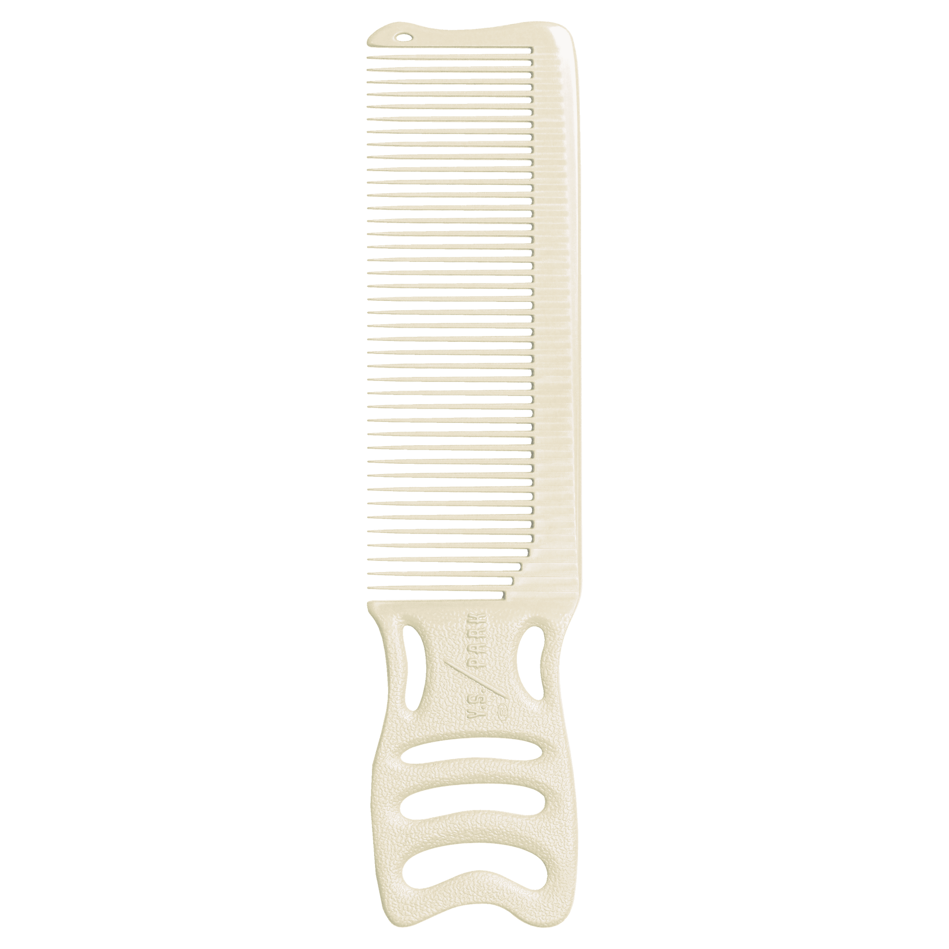 Y.S.PARK - Nr. 246                                                                                                  Barberarkam med ett mindre handtag gör den perfekt för dig med mindre händer. Perfekt att för sax över kam tekniker, funkar även bra ihop med kortare saxar.