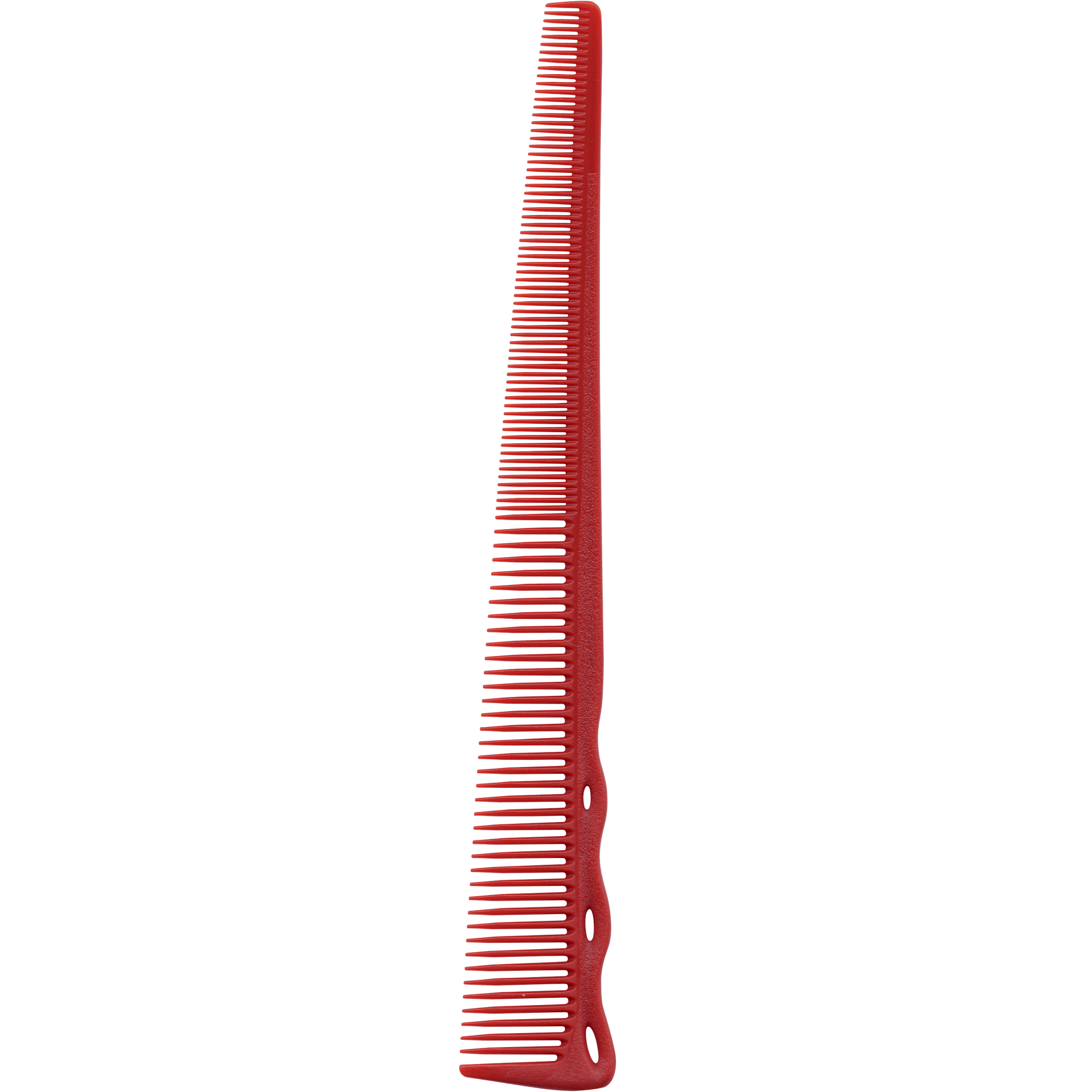 Y.S.PARK - Nr. 254                                                                                                                                      Detta är den tunnaste av barberarkammarna, endast 1,1 mm tjock, vilket ger dig en mycket nära klippning. Den är superflexibel, även mer svåråtkomliga områden som bakom öronen och nacklinjen blir en enkel match. Kammens tandlängd minskar längs med kammen. Ena sidan av kammens rygg är formad efter fingrarna för bästa grepp.