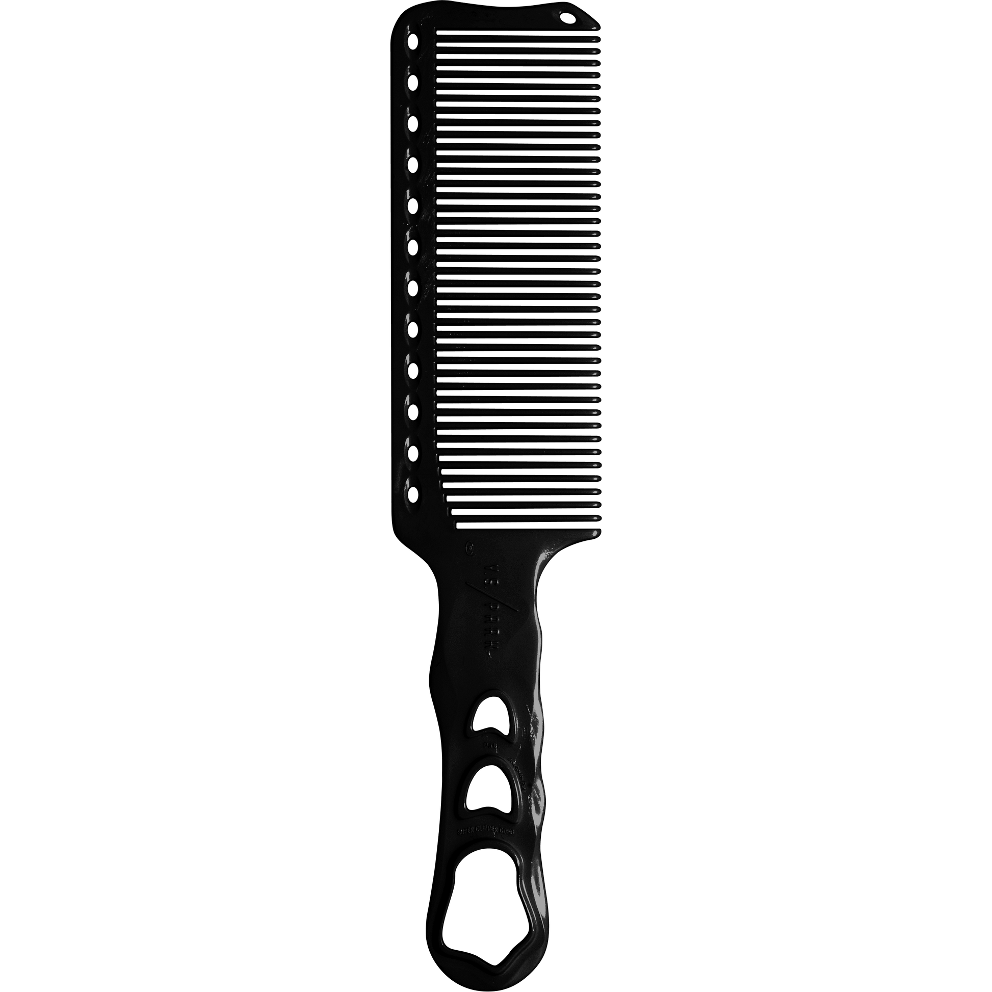 Y.S.PARK - Nr. 282                                                                                                   Barberarkam som är speciellt framtagen för att användas tillsammans med klippmaskin över kam. Kammen står ut med sin storlek och sitt avstånd mellan tänderna. Utrustad med Gradual Pitch. Kammen är lätt och flexibel men ändå stark och kraftig för att kunna lyfta upp hår utan kompromisser.