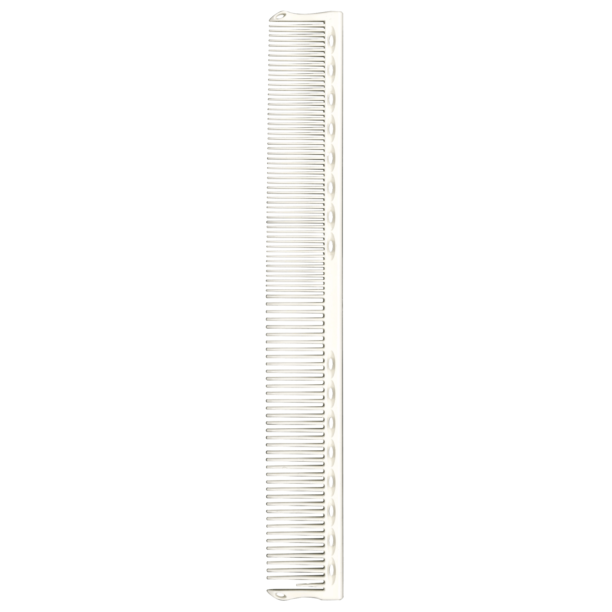 Y.S.PARK - Nr. 320                                                                                   Den första klippkammen med konkava tänder! Detta ger en mer komfortabel känsla i handen och du kan jobba längre utan att bli trött, ett ergonomiskt och skonsamt alternativ. Kammen har även konkava sidor för att på ett enkelt sätt få till en 90°-vinkel på huvudet för exakt mätning av håret. Även perfekt att skulptera med.