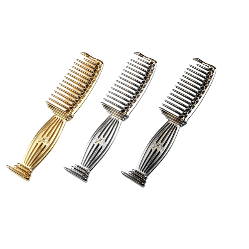 Parthenon serien kommer inspirationen till designen från Parthenontemplena i Grekland Kammen passar till klippning och schamponering Reder ut håret precis som om du använt fingrarna Funkar både i torrt och blött hår Första tanden är kortare för enkelt kunna dela upp håret Anti-statisk Färgen GOLD har dessutom en ytbehandling som är 100% polerad med 24K guld!!!!