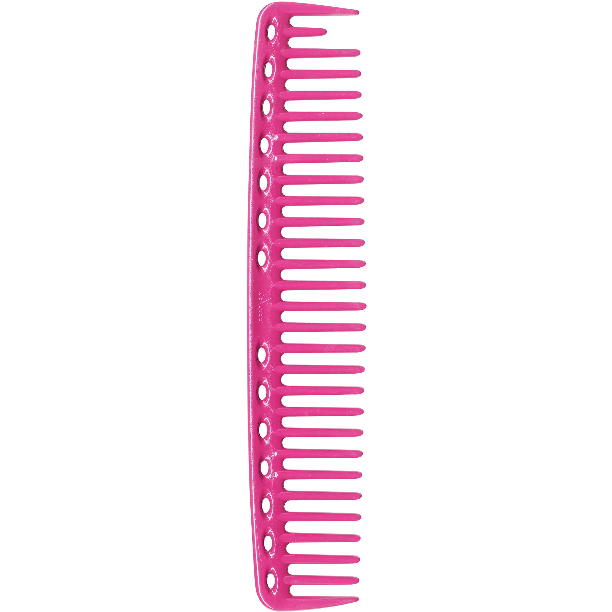 Y.S.PARK - Nr. 452                                                                                                         Klippkam som är skonsam mot hårbotten och håret. Tack vare dess breda avstånd mellan tänderna får man en naturlig känsla vid kamning, precis som att dra fingrarna genom håret. De runda tänderna ger ett jämnt motstånd i alla vinklar och är ett perfekt val för långt och tjockt hår. Den större storleken gör den populär att ha med på scen.