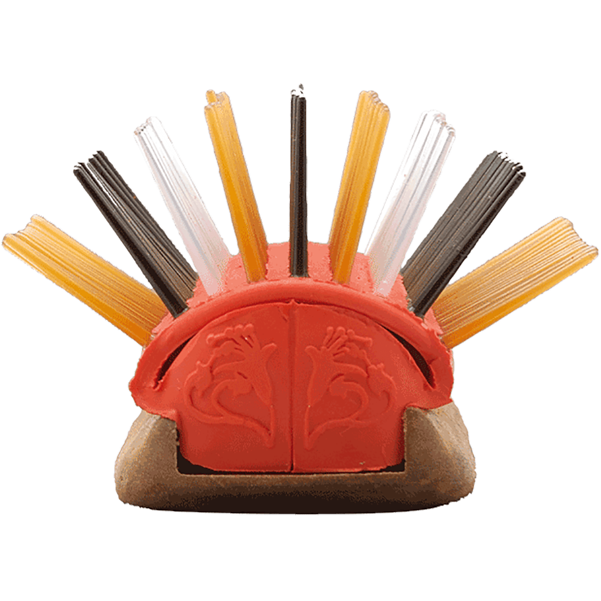 Y.S.PARK - Nr. 508                                                                                                                                          En perfekt borste för att räta ut kort till medellångt hår, samt luggar. De olika stiftraderna har olika färg för att på ett enkelt sätt kunna användas i utbildningssyfte. Borsten är tillverkad av teakträ och stiften av polyamid. Basen består av ett gummi som har samma hållbarhet som en barnnapp vilket ger borsten en mer flexibel känsla.