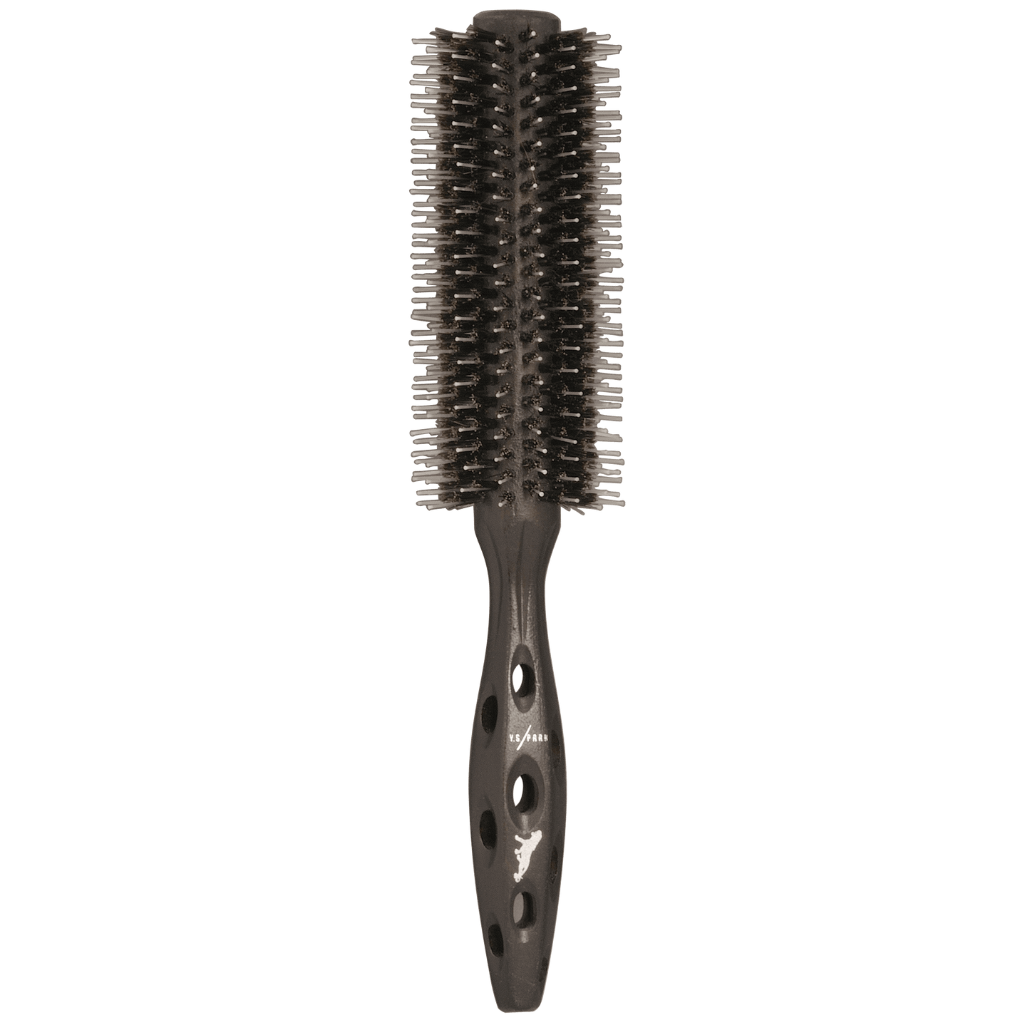 Y.S.PARK - Carbon Tiger Styler Tiger-borsten är perfekt för att skapa en snygg rak look på håret. Handtaget är tjockare för bättre grepp som underlättar arbetet vid föntorkning. Den ger maximal glans, lyster och kropp, tack vare den högre densiteten av svinborst jämfört med andra modeller. Borsten ger ett jämnt motstånd oavsett vilken fönteknik som används.