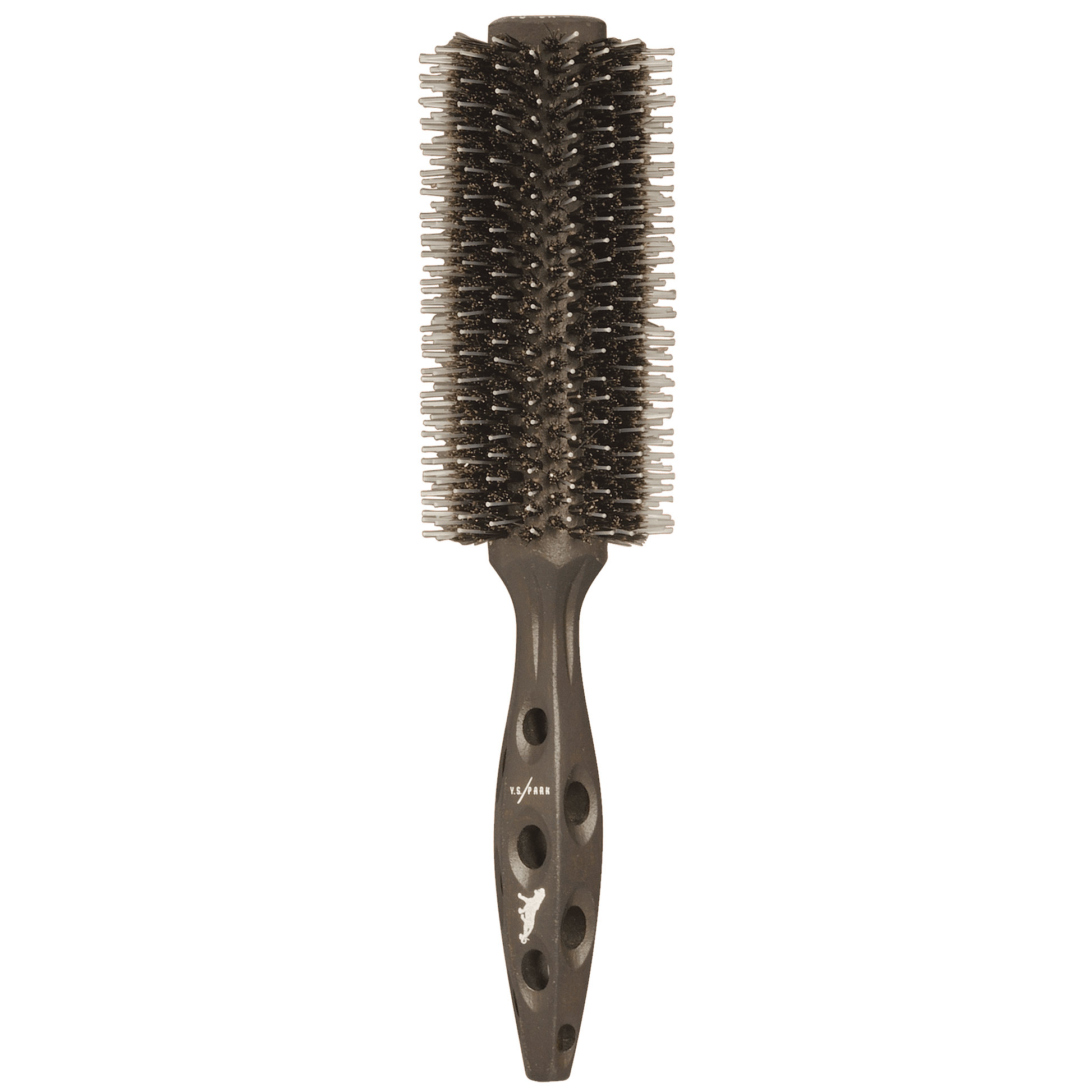 Y.S.PARK - Carbon Tiger Styler                                                                                                       Tiger-borsten är perfekt för att skapa en snygg rak look på håret. Handtaget är tjockare för bättre grepp som underlättar arbetet vid föntorkning. Den ger maximal glans, lyster och kropp, tack vare den högre densiteten av svinborst jämfört med andra modeller. Borsten ger ett jämnt motstånd oavsett vilken fönteknik som används.