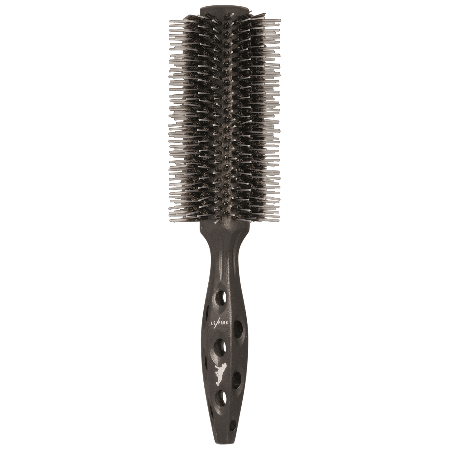 Y.S.PARK - Carbon Tiger Styler Tiger-borsten är perfekt för att skapa en snygg rak look på håret. Handtaget är tjockare för bättre grepp som underlättar arbetet vid föntorkning. Den ger maximal glans, lyster och kropp, tack vare den högre densiteten av svinborst jämfört med andra modeller. Borsten ger ett jämnt motstånd oavsett vilken fönteknik som används.