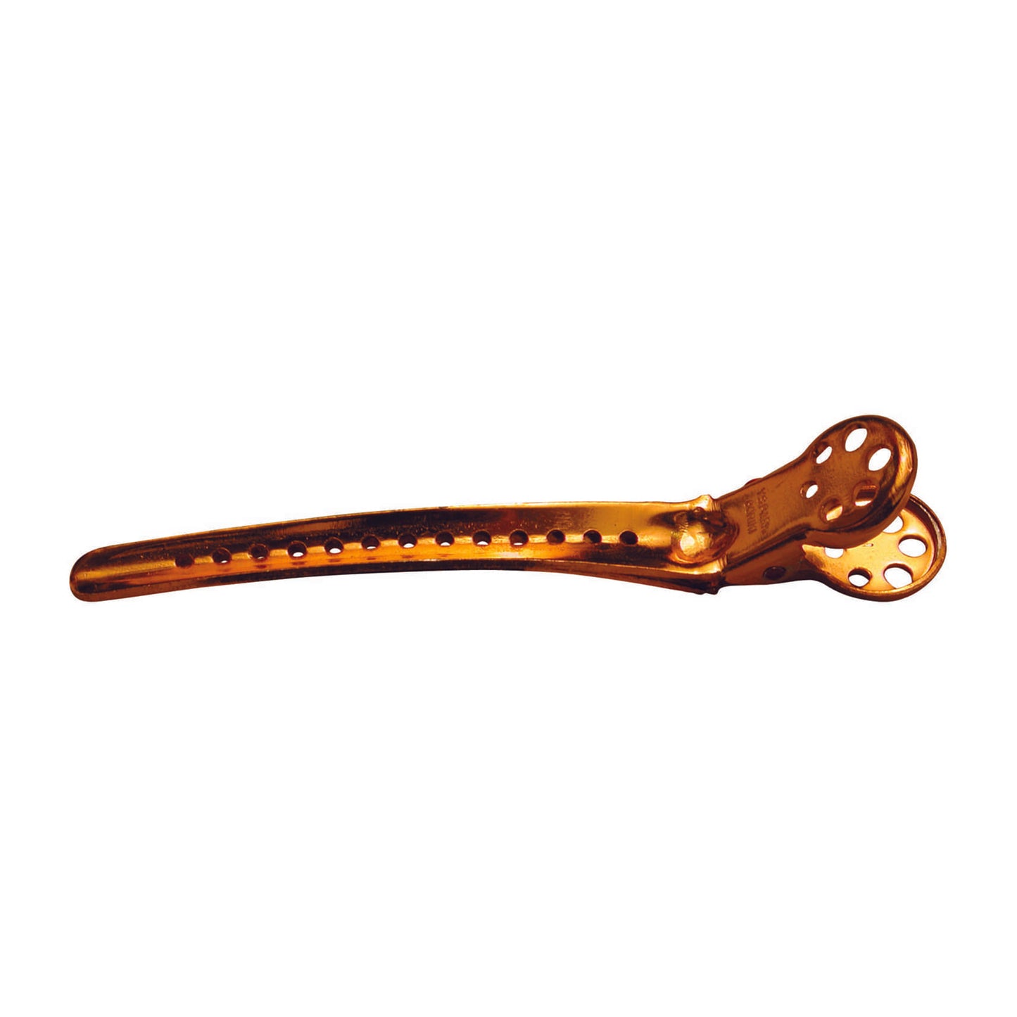 Y.S.PARK - Alu Clips L (2-pack) Clipsen perfekt vid färgning och sektionering. Tillverkad av aluminium som gör clipsen starka och mycket lätta. Greppen är hålade för bästa grepp och minska risken för att glida. Clipsen har en tålig ytbehandling och rostfria stålfjädrar som gör det till ett tillbehör för frisören som vill ha hög prestanda och lång hållbarhet.