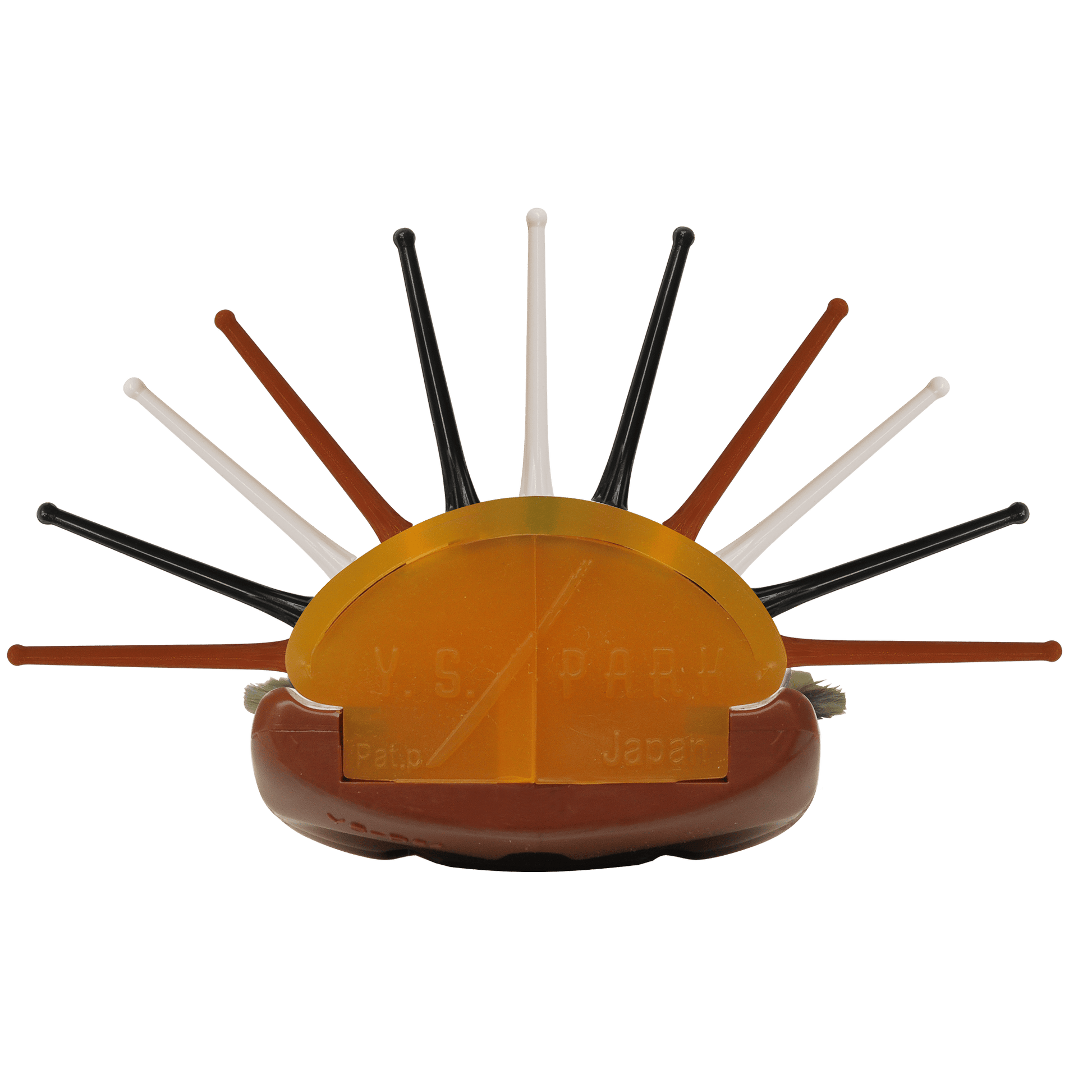 Y.S.PARK - Nr. DB26                                                                                                               Den första borsten med 11 stiftrader vilket gör att man får egenskaper för både en ventborste och rundborste. Det gör att man enkelt kan lyfta håret från rötterna samtidigt som kan skapa rakt, vågigt och glansigt hår. Borsten torkar håret snabbt tack vare dess 76 hål i borsthuvudet. Den runda toppen på varje stift ger en känsla av att det är fingrar som drar genom håret.