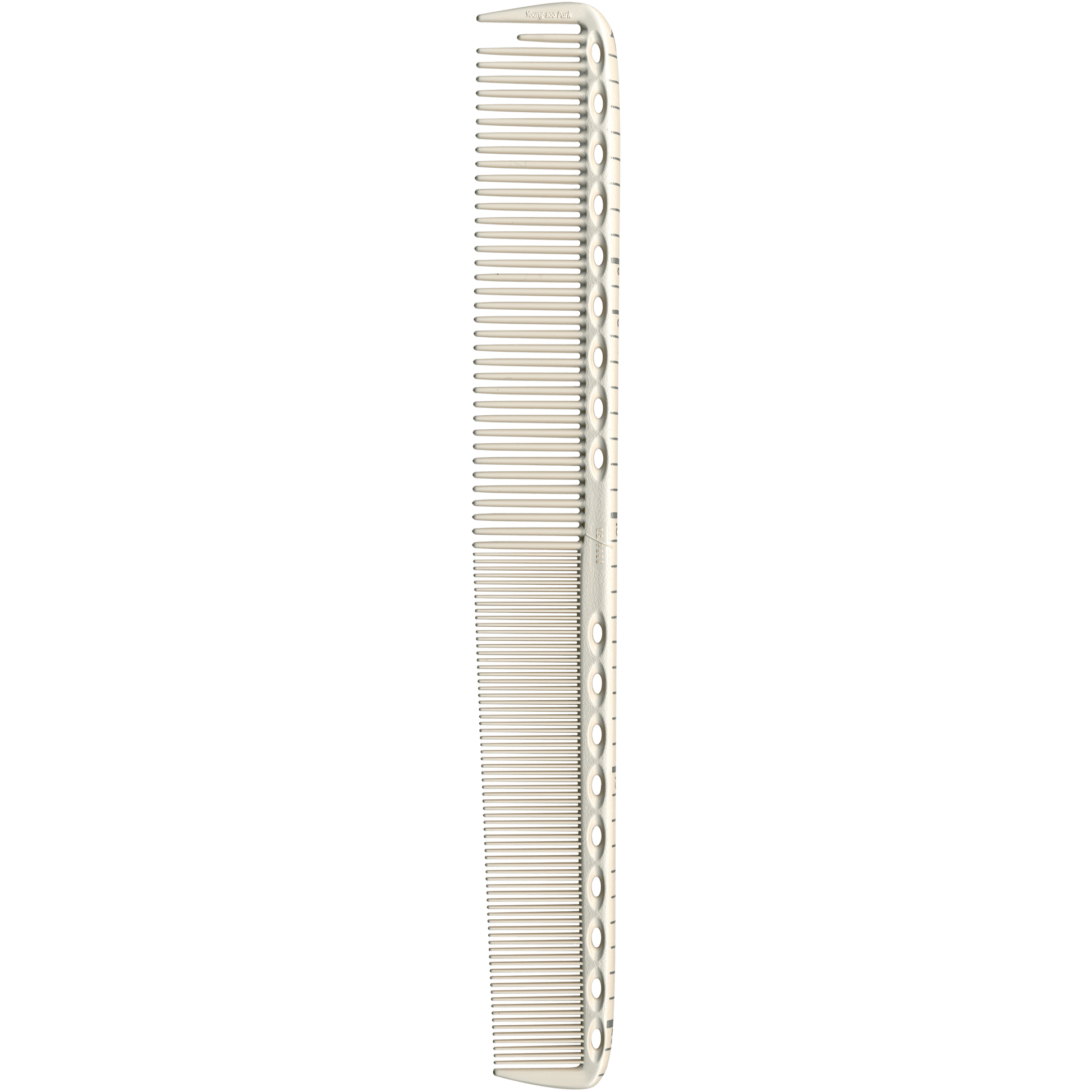 Y.S.PARK - Nr. G35                                                                                                            Denna extra långa klippkam med graderbar mätskala på ryggen är jämförbar med YS-339, fast med längre tänder och rygg. Är perfekt för medellångt till långt hår och för klippningar som kräver precision. Välbalanserad vikt trots sin längd.
