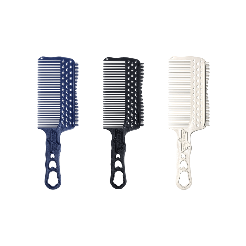 Y.S.PARK - Nr. s282RT                                                                                          Barberarkammen med korta tänder på undersidan av för att på ett effektivt sätt kamma undan småhåren som blir vid klippning med maskin. Tandlängdens form följer huvudformen. Dessutom endast 2.5 mm tjock vilket ger en närmare klippning.