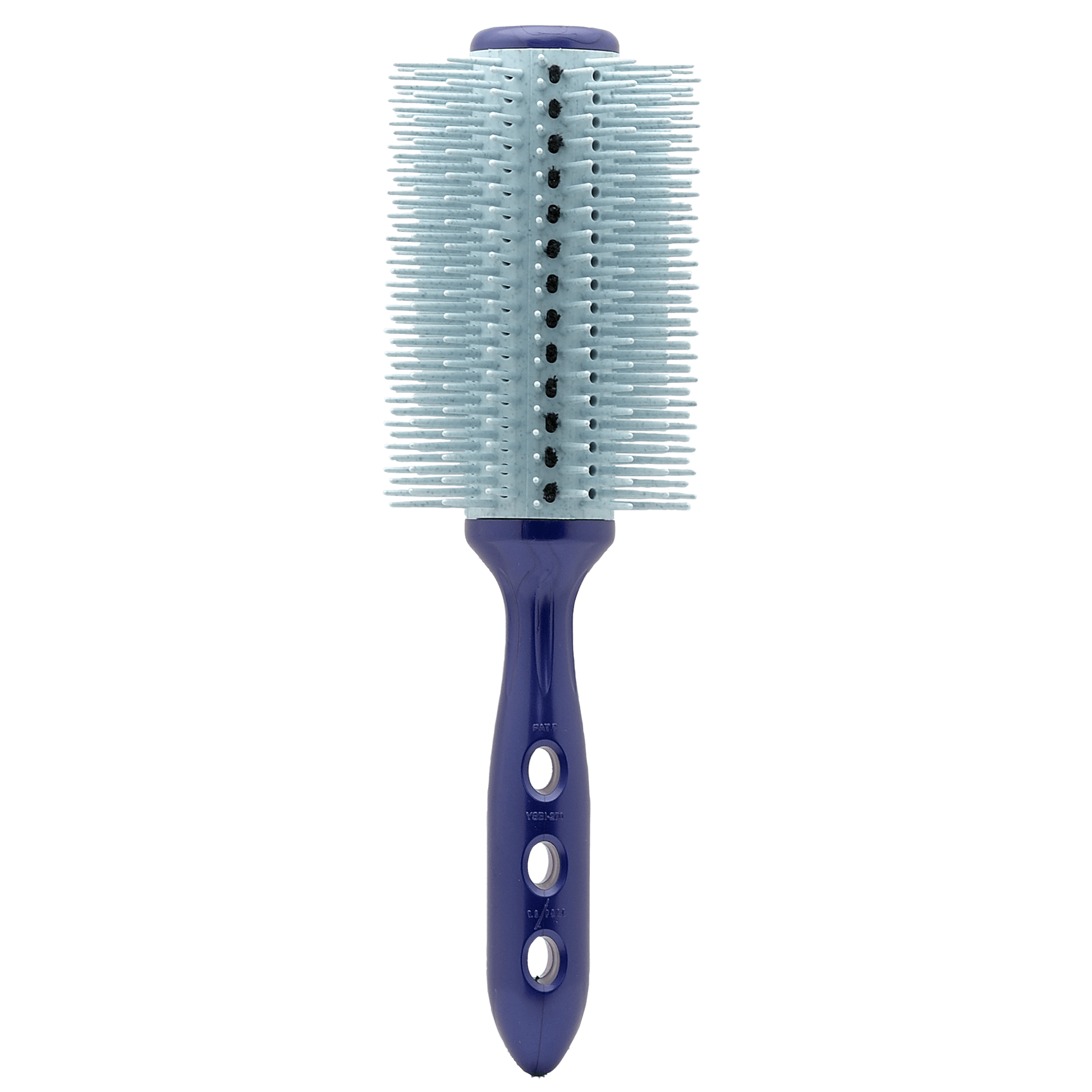 Y.S.PARK - Nr. T70                                                                                                             Denna rundborste är populär för sin ultralätta kropp och förmåga att torka håret snabbt. Den har en antibakteriell kropp och rader med antistatiska egenskaper längs med borsten för att öka effektiviteten och glansen på håret. Borsten är designad med ventilationshål runt stiften för snabbare torkning och för att skapa mer volym.