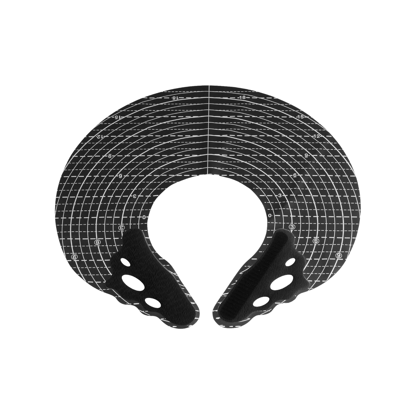 Y.S.PARK - Nackkrage perfect cut 0,3 mm                                                               Nackkrage med mätfunktion tillverkad av gummi som är tillräckligt stark för att motstå saxar men ändå komfortabel. Den passar perfekt runt nacken och ser till att hår och vatten inte kommer innanför kundens kläder. Ytan är anpassad för att varken hår eller saxen ska fastna i den.