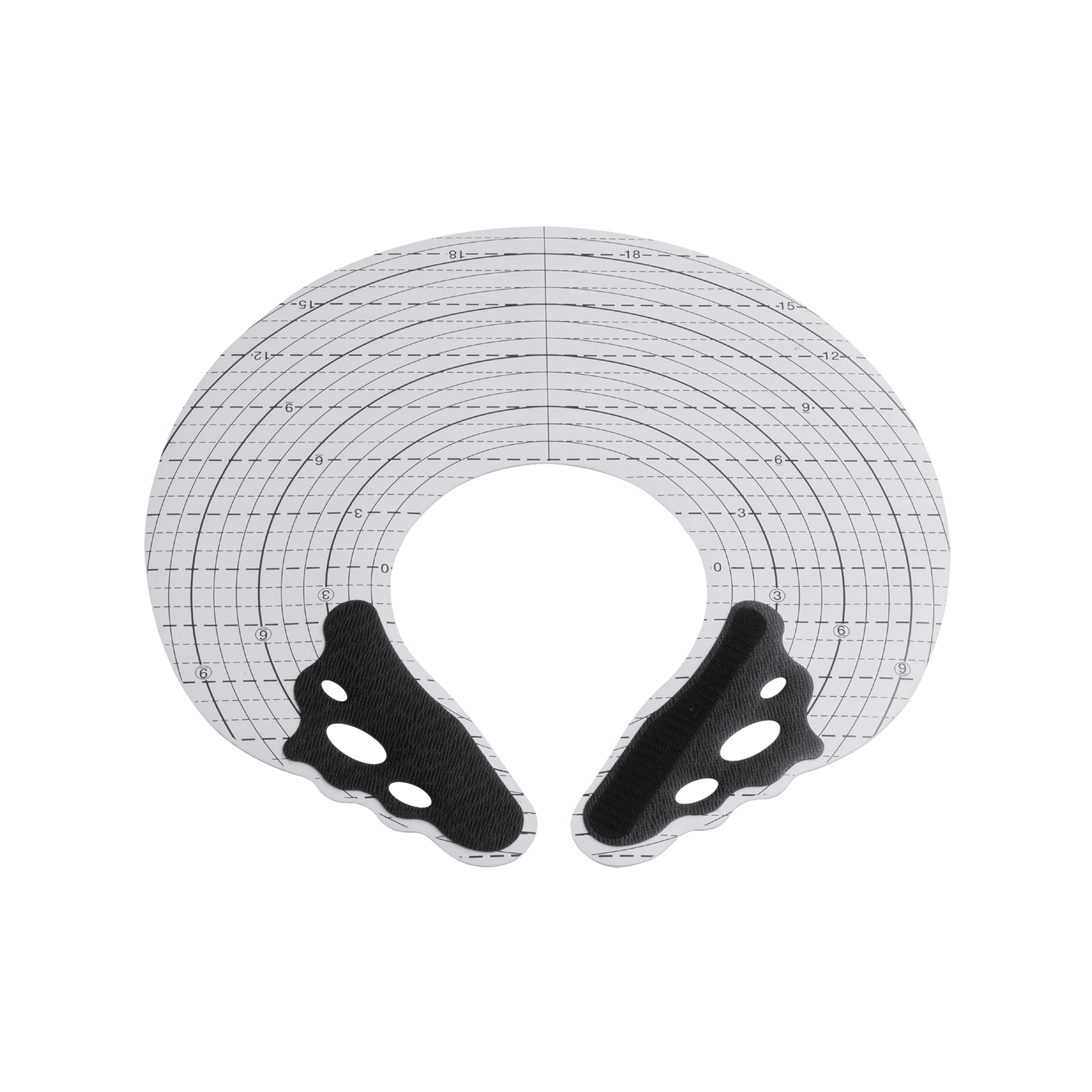 Y.S.PARK - Nackkrage perfect cut 1,0 mm                                                                 Nackkrage med mätfunktion tillverkad av gummi som är tillräckligt stark för att motstå saxar men ändå komfortabel. Den passar perfekt runt nacken och ser till att hår och vatten inte kommer innanför kundens kläder. Ytan är anpassad för att varken hår eller saxen ska fastna i den.