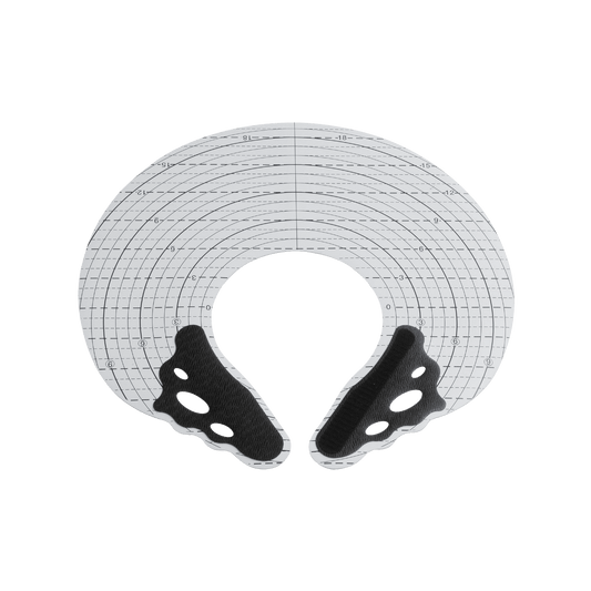 Y.S.PARK - Nackkrage perfect cut 1,0 mm                                                                 Nackkrage med mätfunktion tillverkad av gummi som är tillräckligt stark för att motstå saxar men ändå komfortabel. Den passar perfekt runt nacken och ser till att hår och vatten inte kommer innanför kundens kläder. Ytan är anpassad för att varken hår eller saxen ska fastna i den.