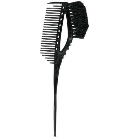 Y.S.PARK - Nr. 640                                                                                                               Detta verktyg är en kombinerad kam och färgpensel, gör det enklare och effektivt då man inte behöver byta verktyg. Veckad borste för att minimera färgdropp. Första tanden är kortad för att kunna dela håret snabbt och enkelt.